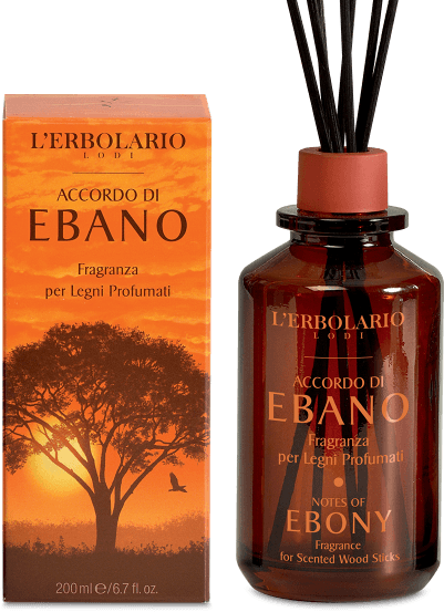 L'Erbolario Fragranza per Legni Profumati Accordo di Ebano 200 ml