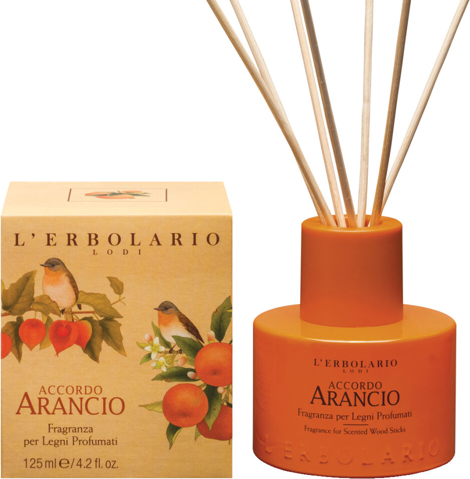 l'erbolario Arancio fragranza per legni profumati 125 ml