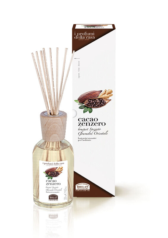 HELAN I profumi della casa cacao zenzero-bastoncini aromatici 100 ml