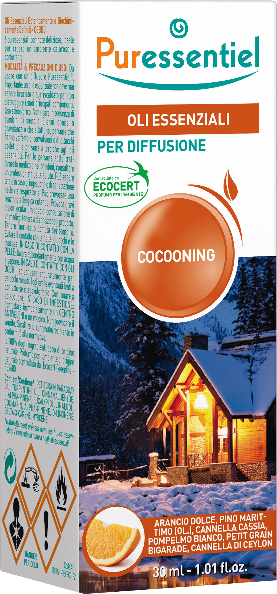 PURESSENTIEL ITALIA Srl Puressentiel miscela cocooning per diffusione ecocert 30 ml