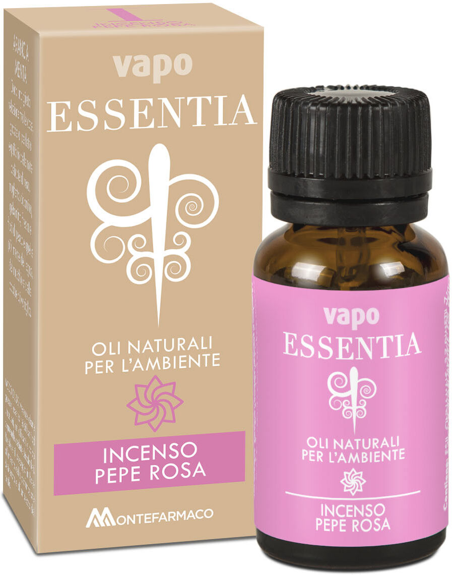 VAPO ESSENTIA incenso e pepe rosa olio essenziale 10 ml