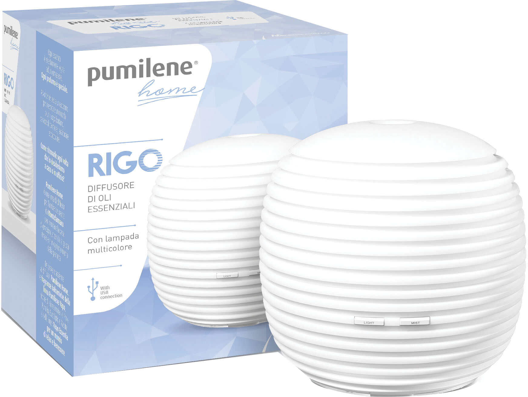 pumilene home rigo diffusore ultrasuoni