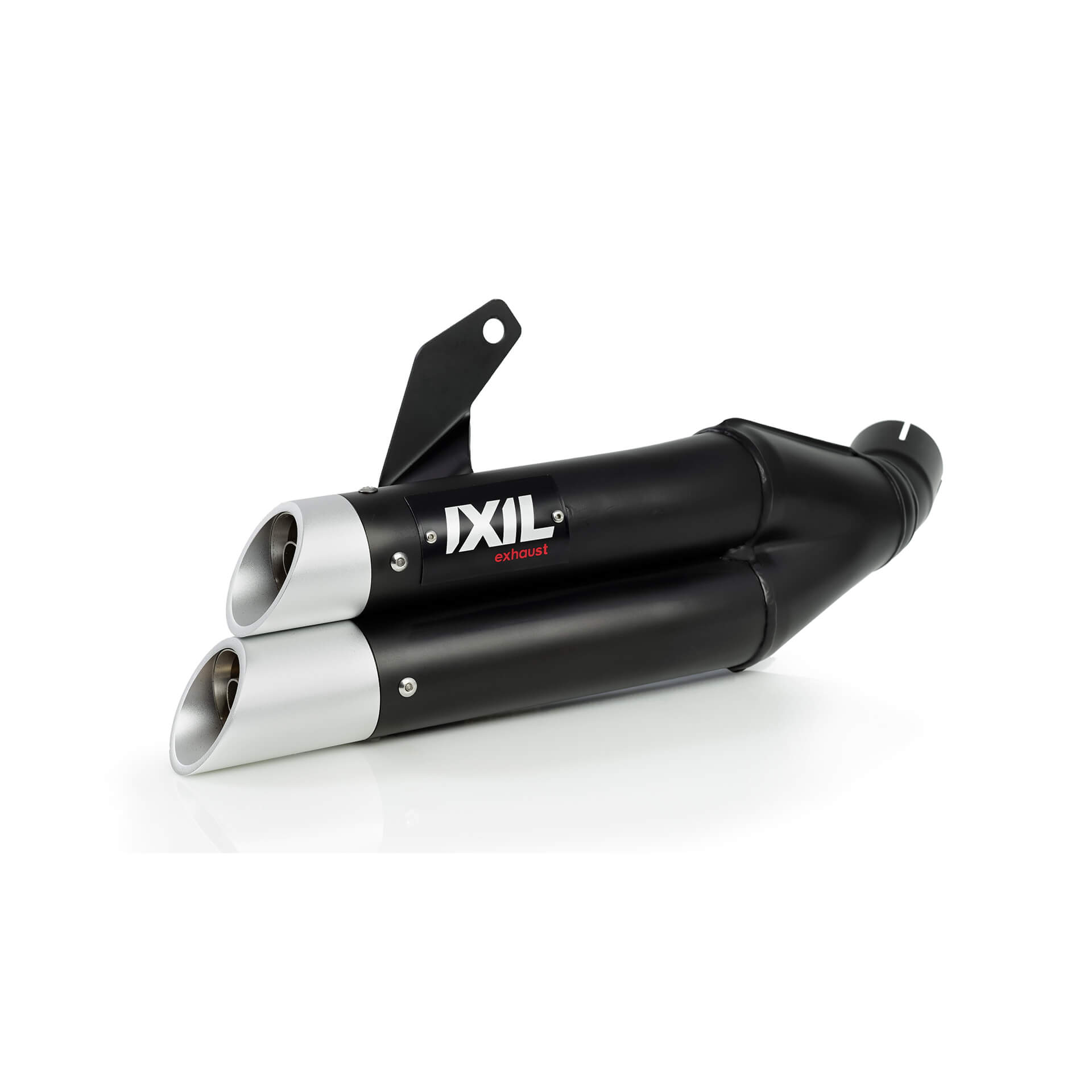 IXIL Hyperlow nero XL sistema completo in acciaio inossidabile per MT-07, 21- (RM33), Tracer 700, 20- (RM30/31) Nero