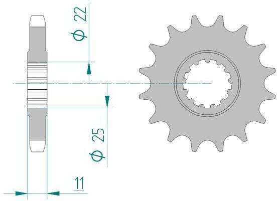 AFAM Pignone standard in acciaio 21602 - 530