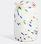 Hay 'splash' Vase, Medium, White Dot