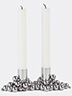 Gejst 'molekyl Candlelight' Candleholder, Set Of Two, Chrome