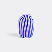 Hay 'juice' High Vase, Blue And White
