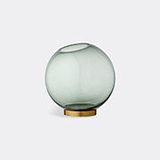 AYTM 'globe' Vase With Stand, Forest