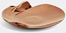 Zaha Hadid Design 'serenity' Platter, Large, Rose Gold