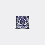 Dolce&Gabbana Casa 'blu Mediterraneo' Canvas Cushion, Small