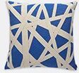 Missoni 'nastri' Cushion, Large, Blue