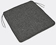 Serax 'august' Lounge Chair Cushion, Black