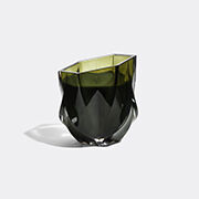 Zaha Hadid Design 'shimmer' Scented Candle, Olive Green