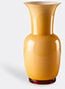 Venini 'opalino' Vase, Xl, Amber