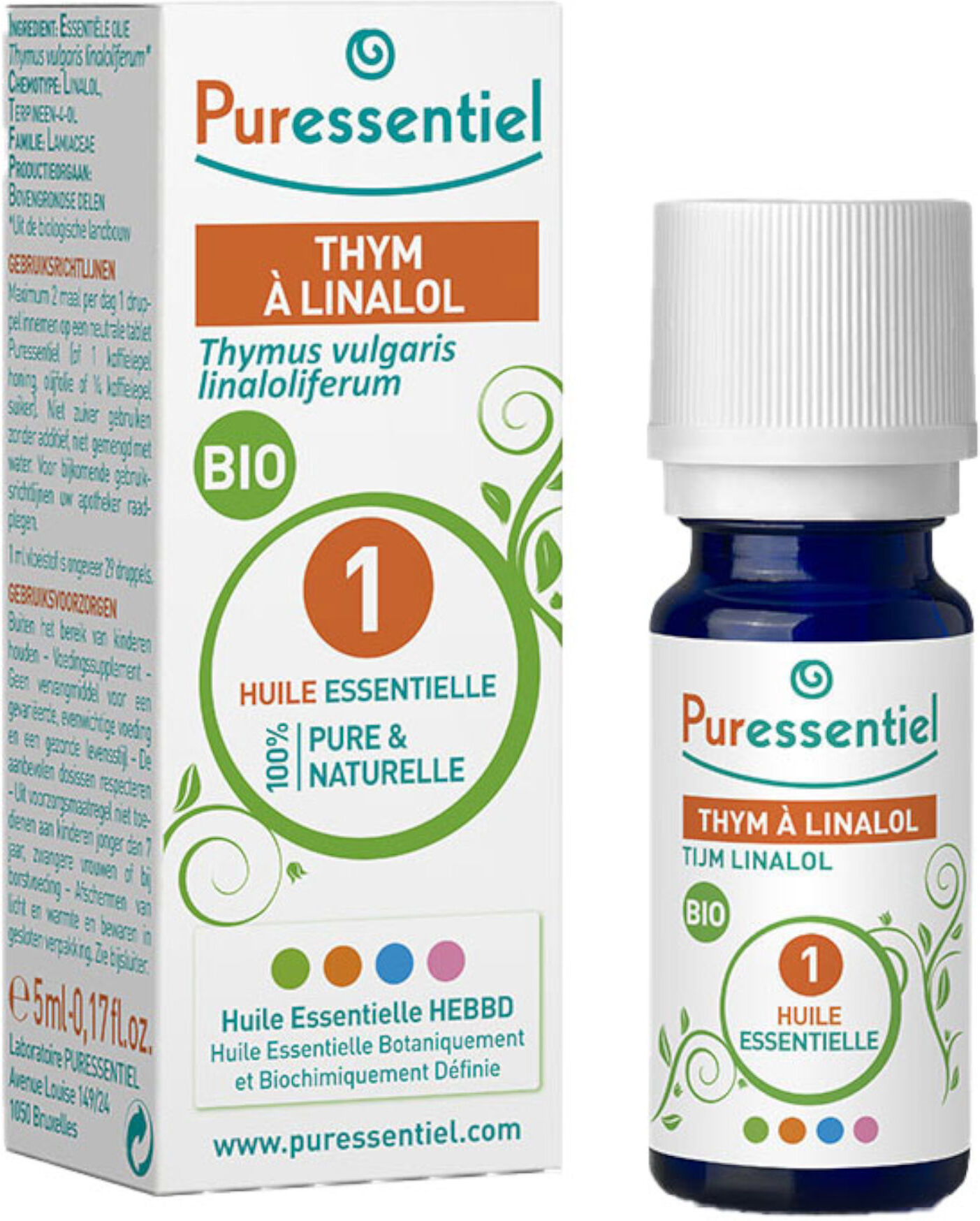 PURESSENTIEL Oli Essenziali - Timo A Linalolo Bio 5ml