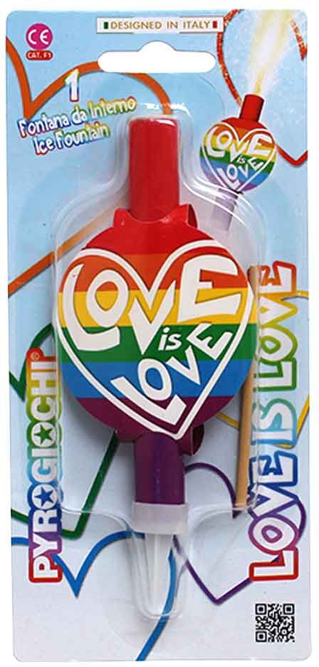 Candela Fontana Pirotecnica Per Torte Pyrogiochi Love Is Love