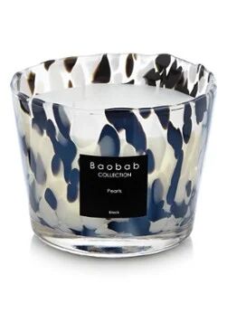 Baobab Collection Black Pearls Max 10 geurkaars - Zwart
