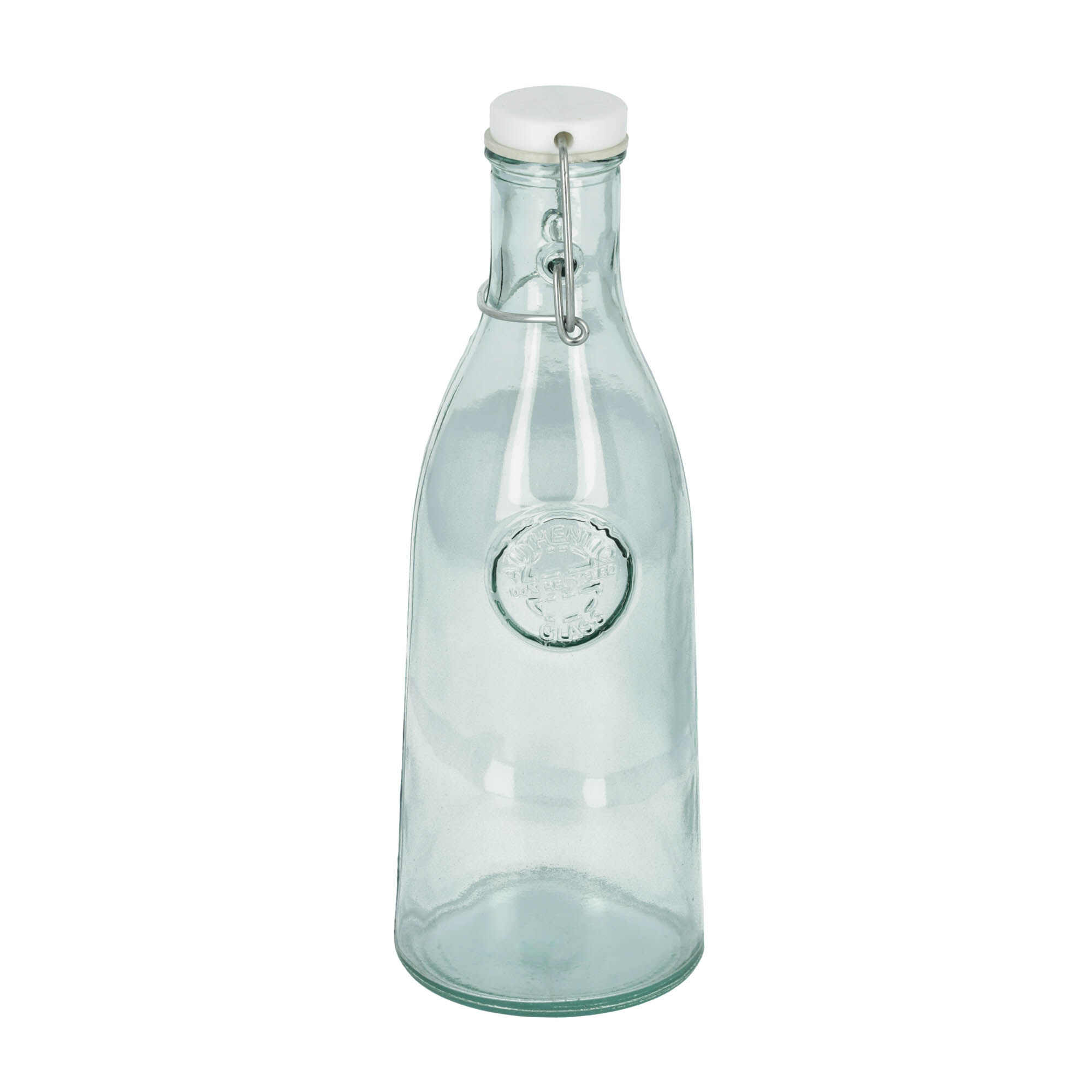 Kave Home - Tsiande glazen fles transparant 100% gerecycled