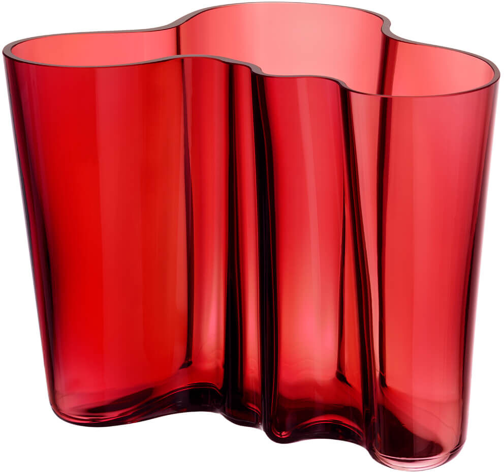 iittala Alvar Aalto Vaas Cranberry 16,0cm