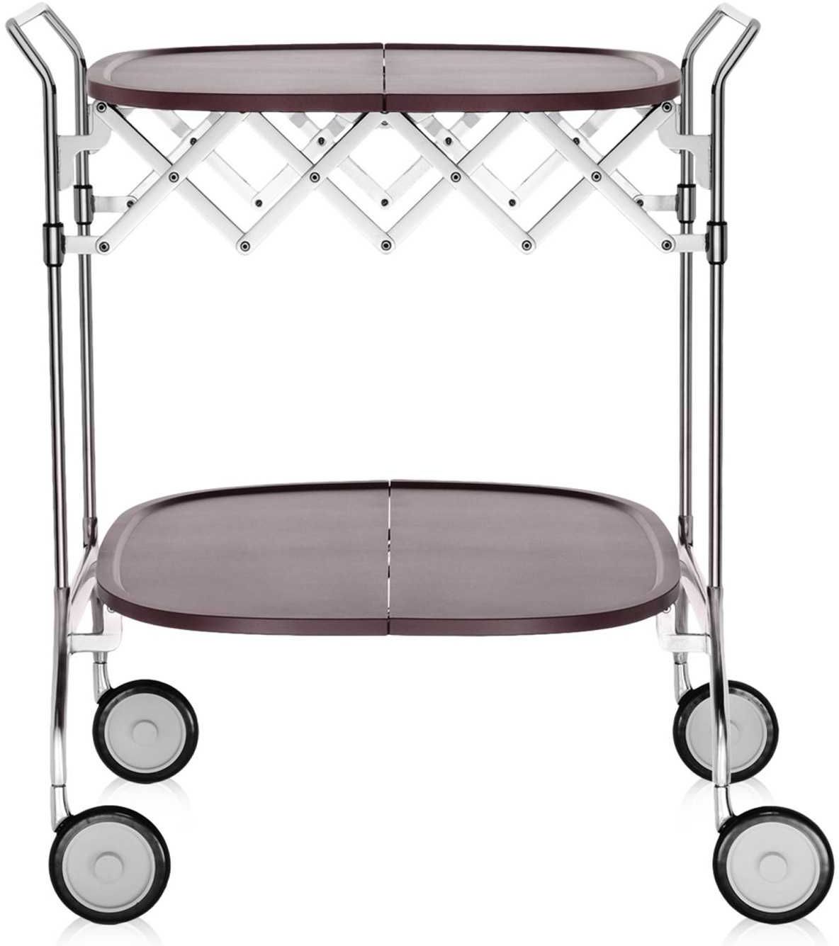 Kartell Gastone trolley aubergine