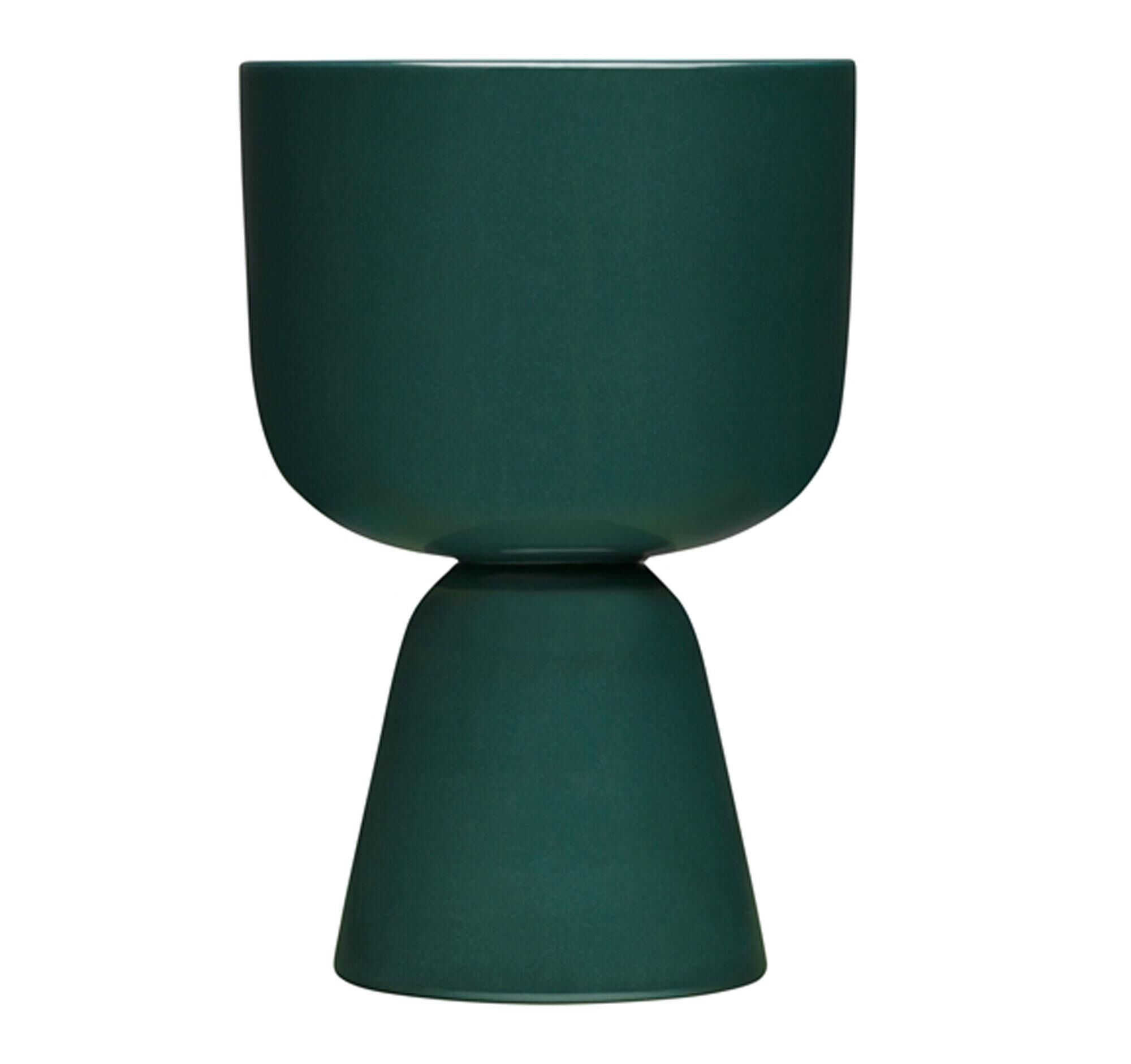 Iittala Nappula plantenbak 23cm dark green