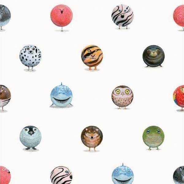 KEK Amsterdam Animal Marbles behang