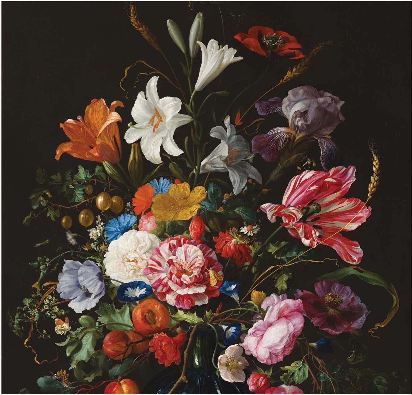 KEK Amsterdam Golden Age Flowers V behang (6 banen)