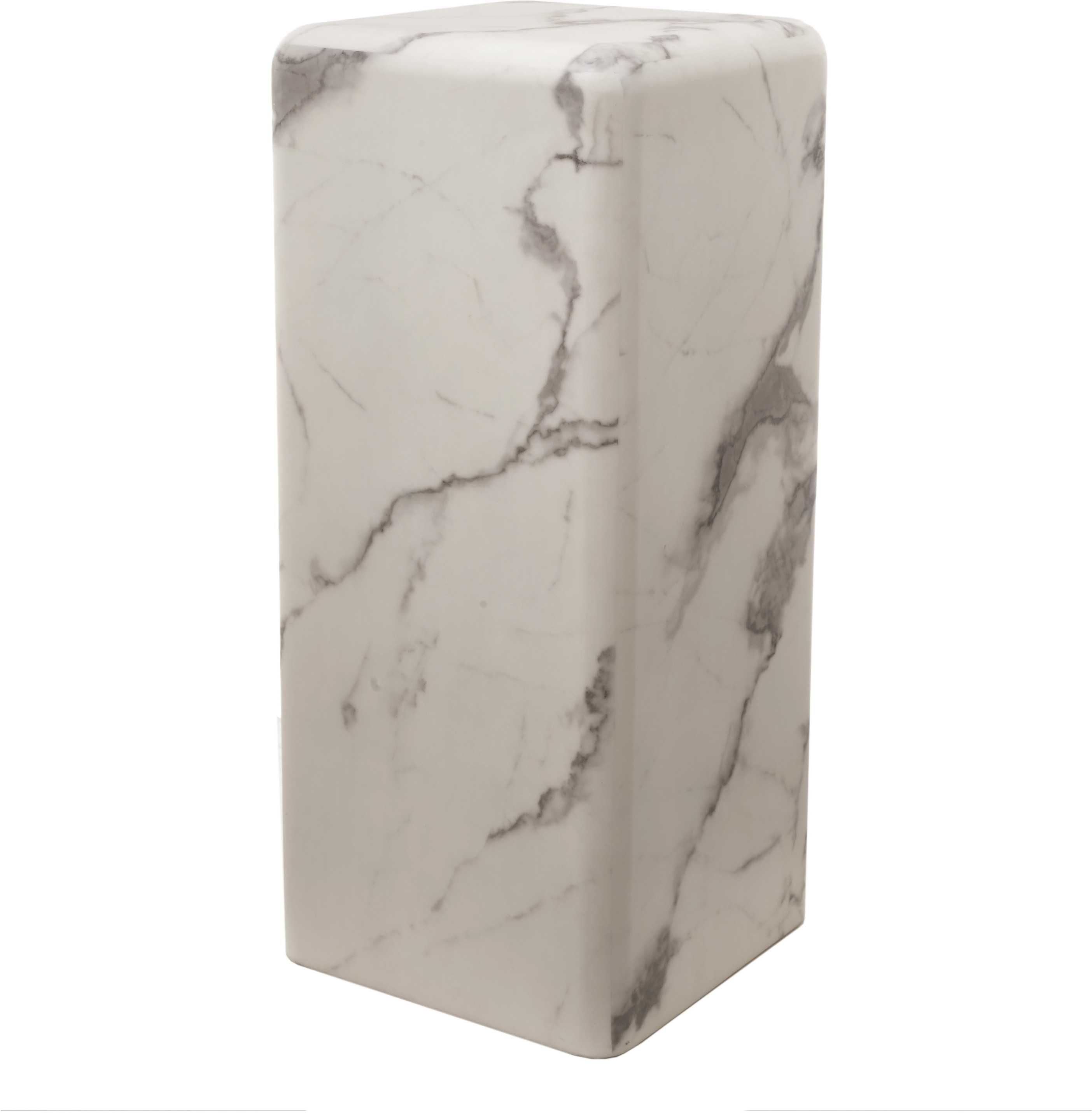 Pols Potten Pillar Marble pilaar medium wit