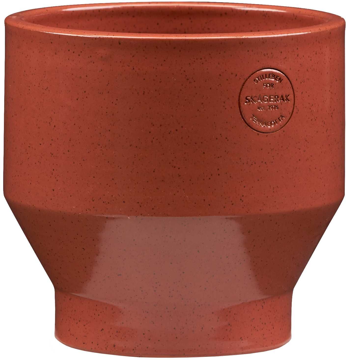 Skagerak Edge Indoor bloempot large Burned Red