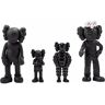 KAWS Set met beeldjes - Zwart