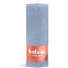 Bolsius Rustieke Stompkaars 19x6,8 cm Sky Blue