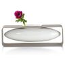 Philippi Float vaas, rond schevende vaas in metalen frame voor tups, rozen, effectieve decoratieve vaas