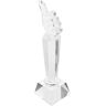 POPETPOP Thumbs Up Trofee Werknemers Award Trofee Model Kantoor Kristallen Trofee Werknemers Geschenken Kristallen Decoraties Kristallen Trofee Ornament Clear Trofee Cup Kristallen