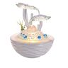 ISDFAASJF Tabletop Fountain Tabletop Fountain Indoor Handmade Ceramic Water Cycle Decoration Office Desk Lucky Decoration Desktop Fountain Indoor Fountain (Color : A) (A)