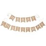 Ginger Ray Perfect Decoation Banner Vrolijk Kerstmis jute Hessische Bunting