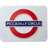 GWC Londen ondergrondse bord, Piccadilly Circus, medium metalen bord