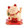 Caredy Zwaaiende kat, Maneki Neko, Lucky Chat of Fortuin, Zonneschijn Leuke Zwaaiende Kat Goed Fortuin Rijkdom Welkom Feng Shui Katten Home Display Car Decor (Geel)