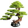 Xumh2024-3 Kunstmatige Bonsaiboom Gesimuleerde bonsai verwelkomt gasten dennengroene plant Bonsai decoratie landschap hotel woonkamer decoratie binnenlandschap Valse plantendecoratie