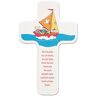 Butzon & Bercker Child's Crucifix Gott ist hier (God is hier) met Duitse tekst