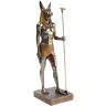 lachineuse Standbeeld Anubis 31 cm Egyptische god figuur decoratie Egypte antiek figuur object Egyptische hondenkop Egyptische buste origineel cadeau-idee deco interieurdecoratie