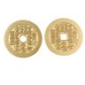ZDYS Feng Shui-munten, 1,77 inch Chinese Feng Shui-munten 2 set China I Ching oude munten taoïsten munten koperen munten voor Lcuk gezondheid succes rijkdom vermijd kwaad