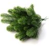 MOOBOM Kunstmatige dennenboomtakken, 30-pack groene planten dennennaalden DIY accessoires voor Garland krans kerst verfraaiing en huis tuin decor