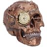 Nemesis Now Geschrapt Schedel Steampunk Skelet Beeldje, Brons, 19cm