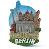 United1871 3D-magneet Berlijn   skyline   koelkastmagneet   typisch Berlijns souvenirontwerp