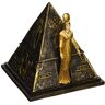 Design Toscano WU74577 Egyptische decor snuisterij doos Egyptische godin Isis piramide sieraden doos Egyptische beelden, Full Color