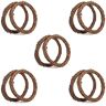 VENEKA 10 STKS 14 Inch Grapevine Krans Krans Krans Krans Garland voor DIY Kerst Craft of Bruiloft Decors