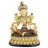 PH Import Tara Boeddha Beeld Groene Tara 13 x 9 x 17 cm