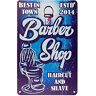 ACTIVESHOP TABLICA OZDOBNA Barber B075