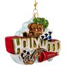 Kurt S. Adler Kurt Adler glas Hollywood teken ornament, 5-inch