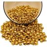 SonneSky Gouden metalen bellen, 100 stuks, mini-bellen, kleine bellen, decoratie, bellen, 10 mm